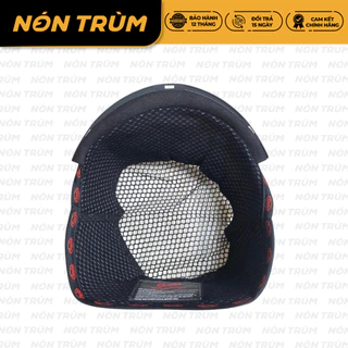 Lót nón thay mũ bảo hiểm Andes 139 kính âm - Tháo lót dễ dàng