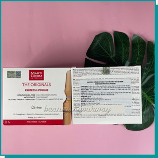 Ampoule Chống Oxy Hoá, Phục Hồi, Giảm Tiết Bã Nhờn - MartiDerm The Originals Proteos Liposome