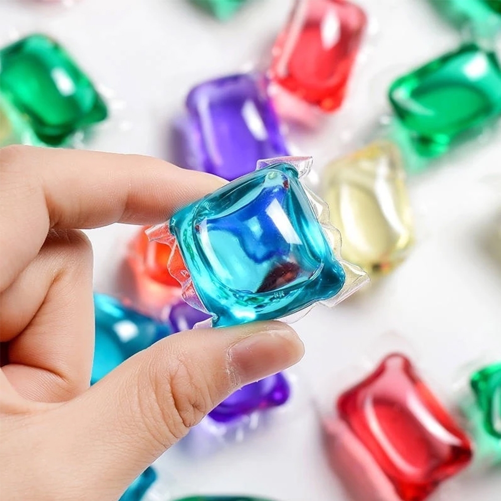 1 túi (10 hạt) Nước Giặt Thơm - Thay Thế Nước Giặt, Nước Làm Mềm Vải, Nước Giặt Tiện Lợi, Cao Cấp