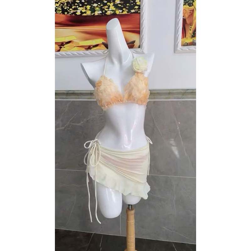 bikini 3 mảnh kèm chân vây