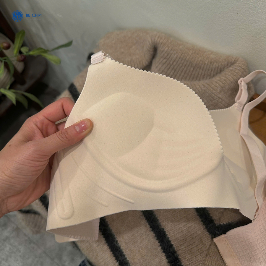 Ảnh Áo Lót Nữ Su Đúc 3D Không Gọng Đệm Vừa Nâng Ngực AL8566 By Bechipi 2