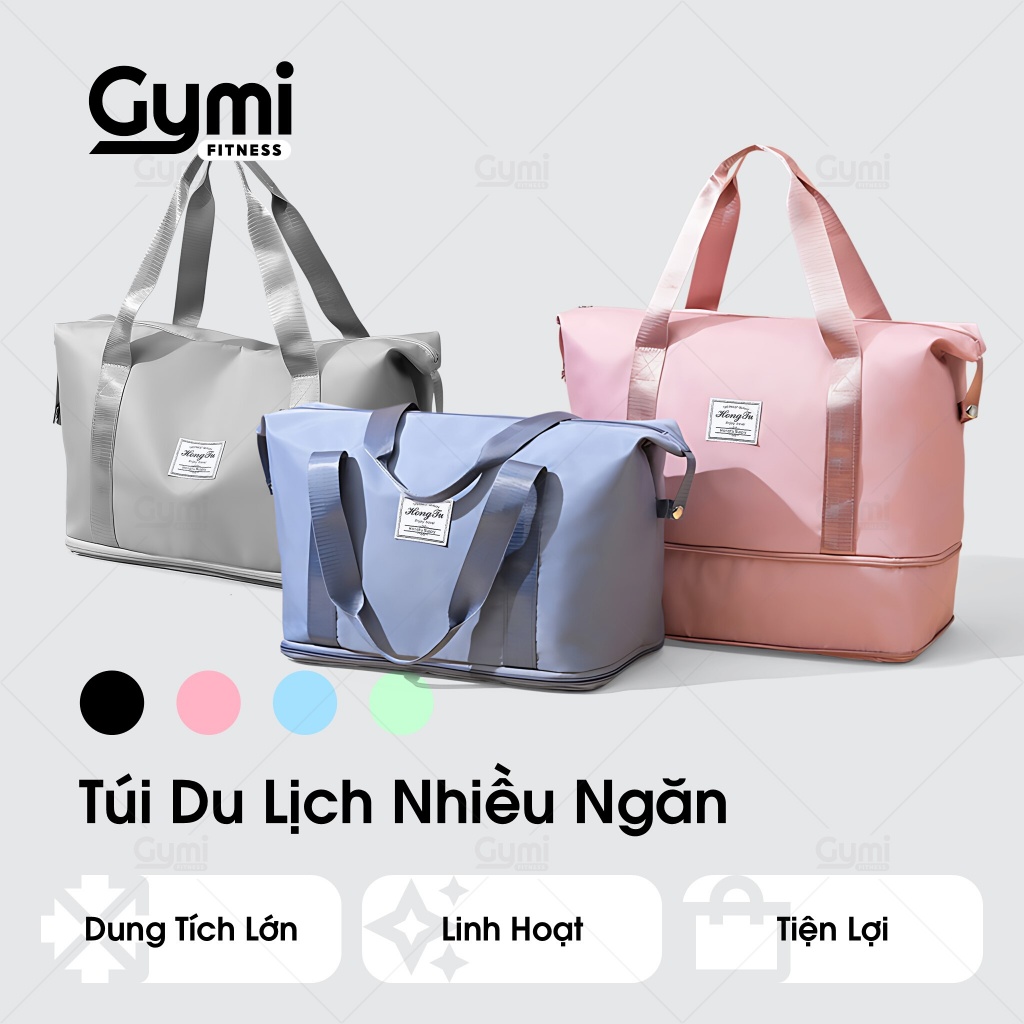 Túi Du Lịch Có Nhiều Ngăn Đựng, Túi Xách Du Lịch, Tập Gym Siêu Nhẹ Chống Thấm Nước - Tui1Ngan