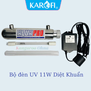 Bộ Đèn UV 11W - UV AQUAPRO Lắp Cho Máy Lọc Nước RO/NANO, Bộ Lọc Thô Giúp Diệt Khuẩn, Tiệt Trùng