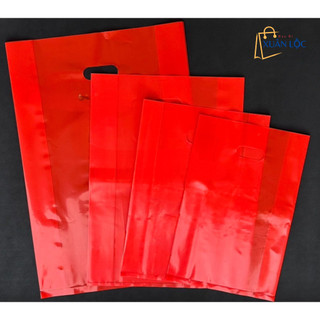 Túi hột xoài Pe Đỏ - Trơn Bóng Dai Dẻo ( đựng hàng , gói hàng)