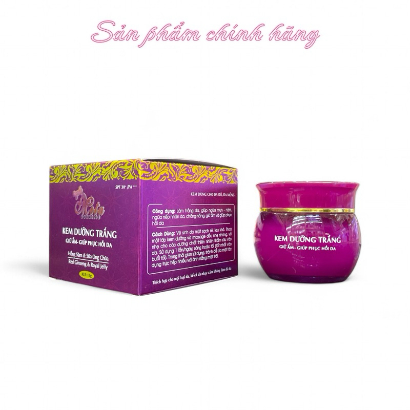 Kem Meta dưỡng trắng da giữ ẩm giúp phục hồi da 15gram