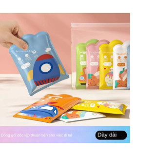 Set 7 Áo Mưa Xài 1 Lần Trẻ Em, Áo Mưa Nilong, Áo Mưa Giấy Nhập Khẩu Siêu Dai Nhỏ Gọn Tiện Lợi,kho Sỉ Gia Dụng Alulu