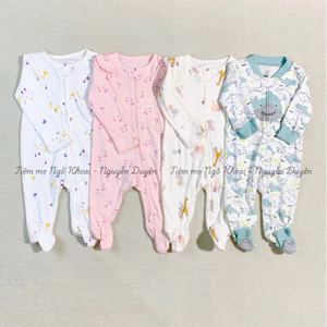 3-6m Body sleepsuit/ áo liền tất ngủ cho bé yêu xuất xịn