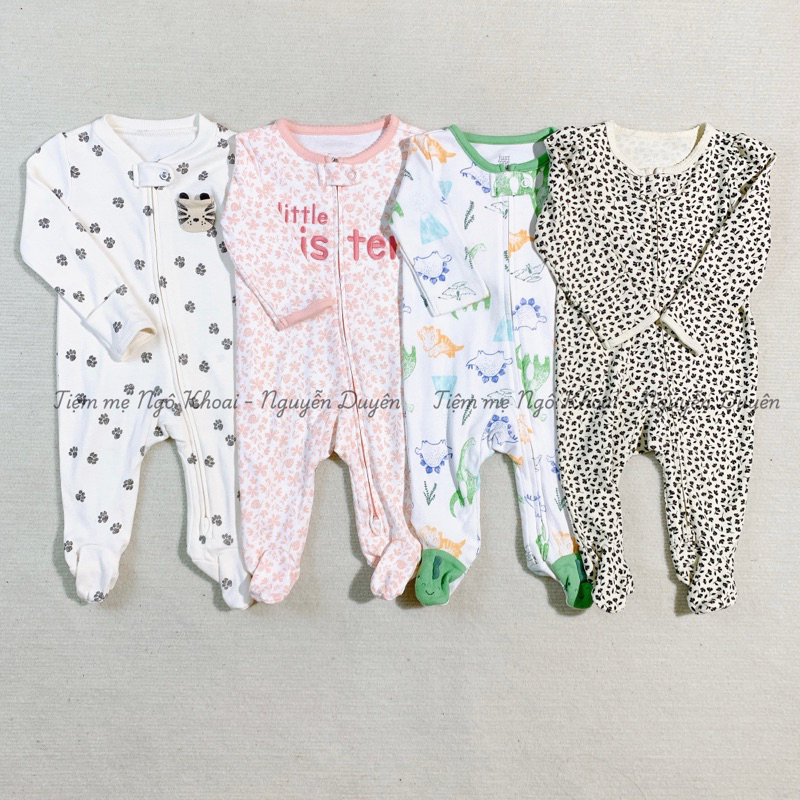 [MD189] 6-9m Body sleepsuit/ áo liền tất ngủ cho bé yêu xuất xịn