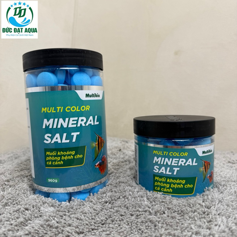 Muối Khoáng Phòng Bệnh Cho Cá Cảnh Mineral Salt MULTI COLOR sản phẩm của nhà multibio 3