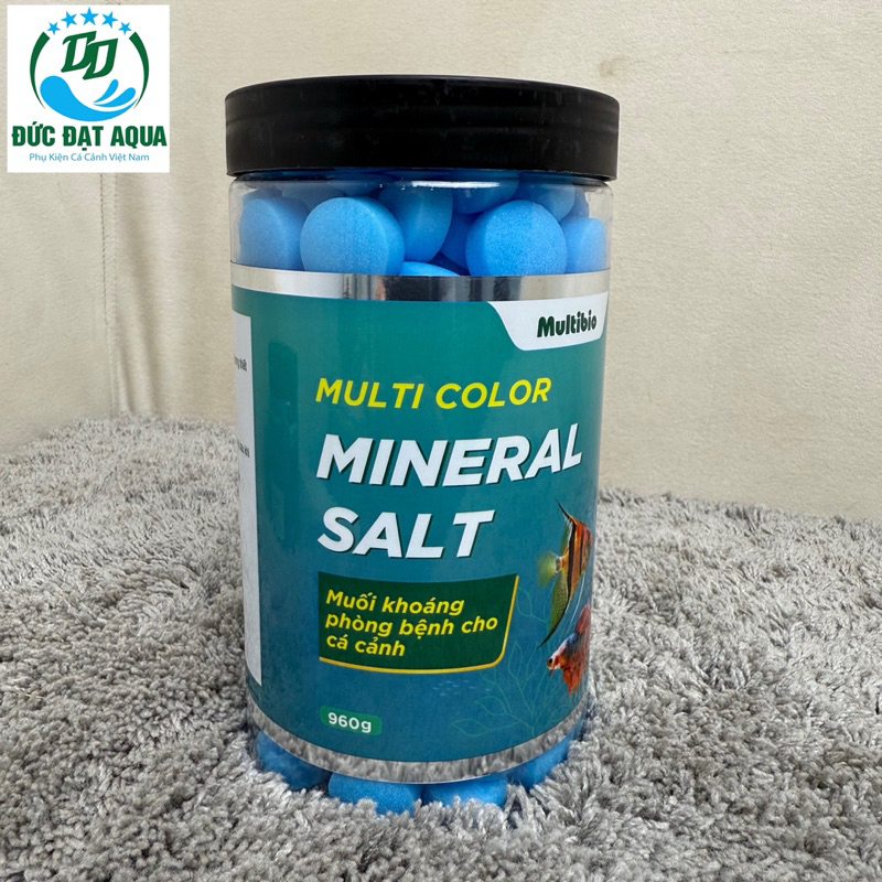 Muối Khoáng Phòng Bệnh Cho Cá Cảnh Mineral Salt MULTI COLOR sản phẩm của nhà multibio 4