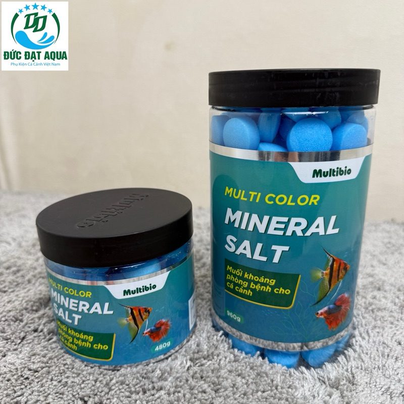 Muối Khoáng Phòng Bệnh Cho Cá Cảnh Mineral Salt MULTI COLOR sản phẩm của nhà multibio