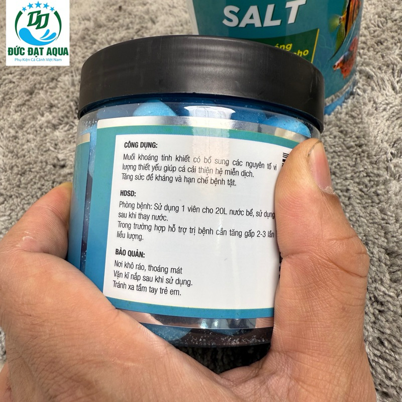 Muối Khoáng Phòng Bệnh Cho Cá Cảnh Mineral Salt MULTI COLOR sản phẩm của nhà multibio 7