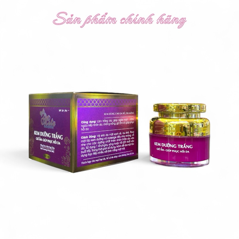 Kem Meta dưỡng trắng da giữ ẩm giúp phục hồi da 20gram