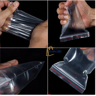 Túi zip Chỉ Đỏ Loại tốt, dày dặn, chắc chắn (có đủ size)