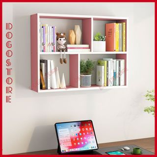 Kệ sách treo tường,kệ gỗ trang trí ,giá decor gắn tường gỗ Mdf trưng bày