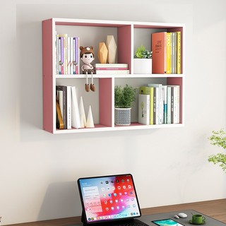 Kệ sách treo tường,kệ gỗ trang trí ,giá decor gắn tường gỗ Mdf trưng bày