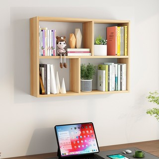 Kệ sách treo tường,kệ gỗ trang trí ,giá decor gắn tường gỗ Mdf trưng bày