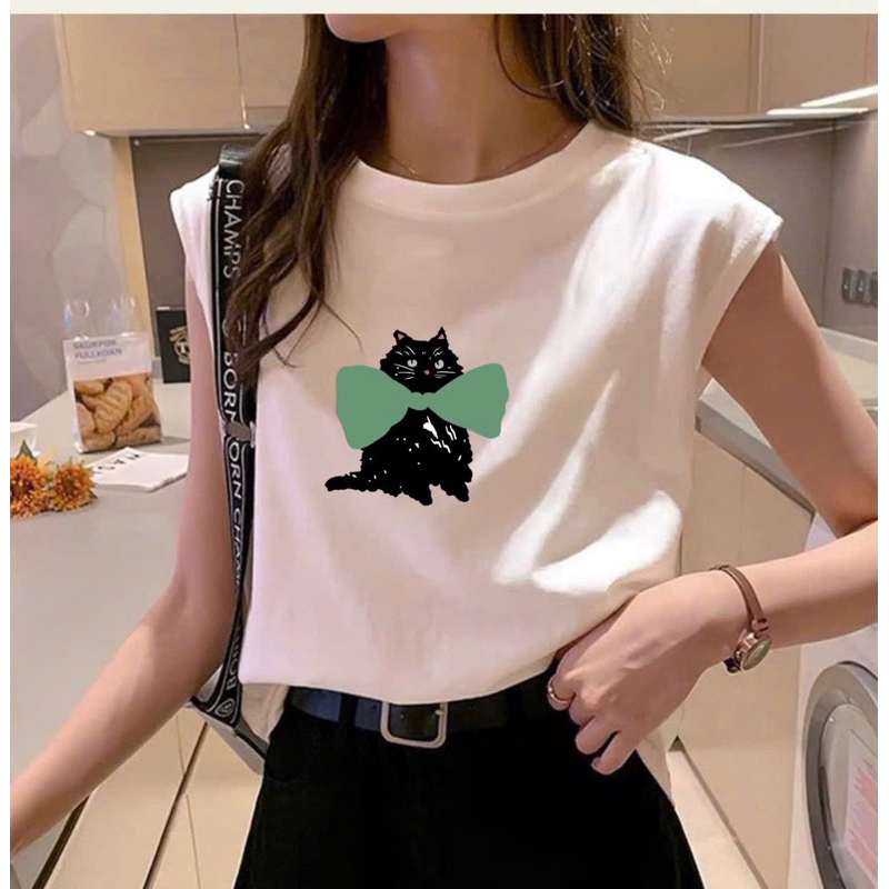 Áo sát nách nữ mặc hè JULY FASHION, Áo thun sát nách không tay Chất thun Cotton dày dặn mặc hè siêu mát