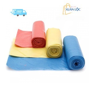 Combo 03 Túi Rác Tự Phân Hủy  - 3 Cuộn/1kg - Size Tiểu - Trung - Đại (LOẠI TỐT)