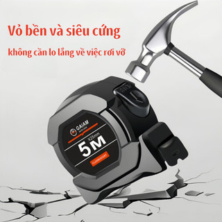 Thước dây Thước dây bằng thép carbon huỳnh quang Thước dây huỳnh quang tự khóa chống mài mòn