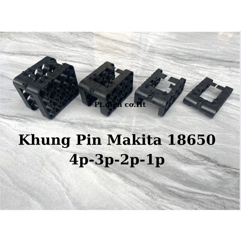 Khung Pin 18650 20cell 15cell 10cell 5cell (Makita 4cm/m21) | Shopee ...