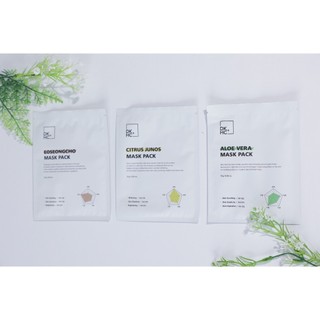 Bộ Ba Mặt Nạ Dưỡng Da –  SkinFit Aloe Vera, Citrus Junos, Houttuynia Cordata (MIẾNG LẺ)