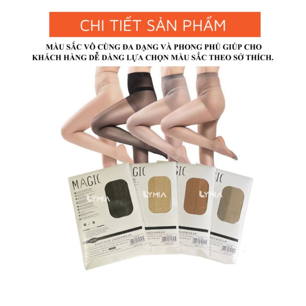 Quần tất giấy da chân Magic 5D che khuyết điểm chân, chống nắng, tàng hình 190