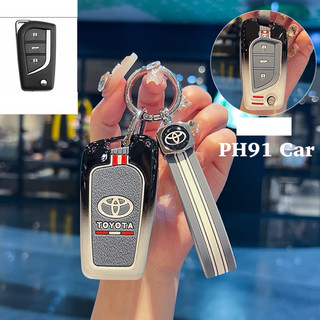 (Khóa cơ Gập)Ốp chìa khoá TOYUTA Fortuner, Innova, Hilux, Altis Vios