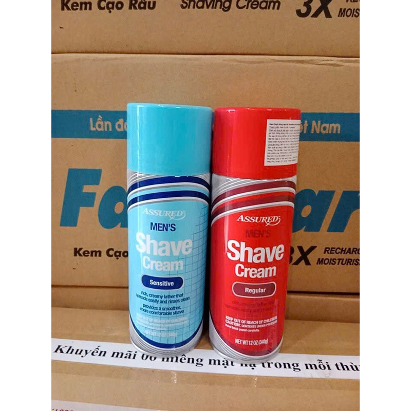 Kem cạo râu Shave Cream 340g Làm Dịu và Tránh Trầy Xước Da | Shopee ...