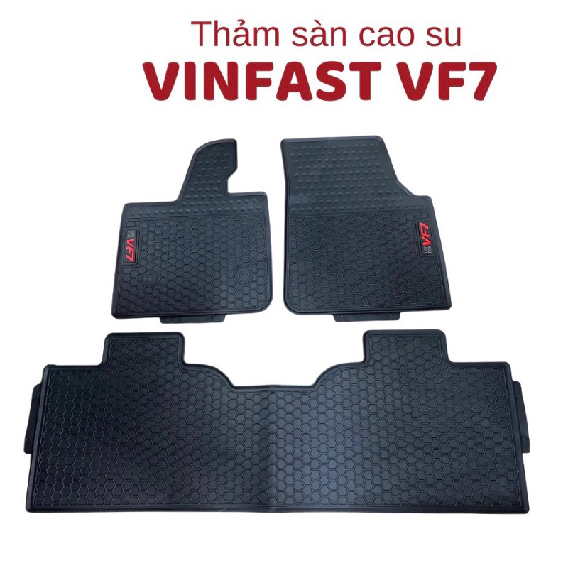 Thảm lót sàn cao su xe Vinfast VF7 hàng cao cấp