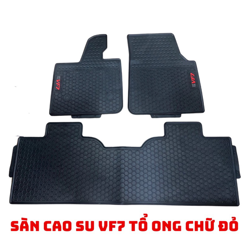 Thảm lót sàn cao su xe Vinfast VF7 hàng cao cấp