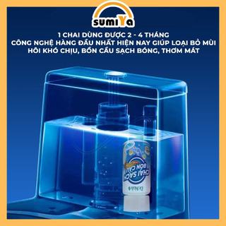 Chai thả bồn cầu Dr Natro vệ sinh tự động kháng khuẩn khử mùi an toàn cho bề mặt bồn cầu - SUMIYA