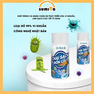 Chai thả bồn cầu Dr Natro vệ sinh tự động kháng khuẩn khử mùi an toàn cho bề mặt bồn cầu - SUMIYA