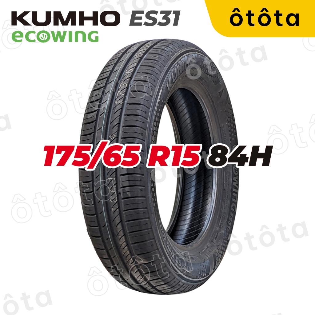 Lốp ô tô Kumho 175/65 R15 84H Ecowing ES31 – Chính Hãng BH 5 năm (175 ...