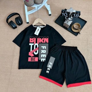 Set bộ hè set cộc tay cho bé trai size từ 22-52kg from dáng rộng
