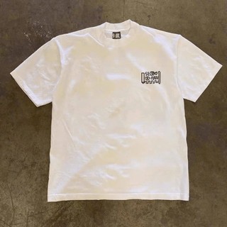 Áo Phông Hè Nam Nữ Cổ Tròn Phối Họa Tiết Đen Trắng Chữ ILIKEYOU Chất Vải Cotton Khô Mềm Mịn Mát Mẻ Cho Mùa Hè