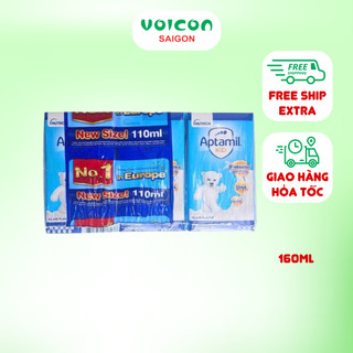 THÙNG Sữa Nước Aptamil Kid Pha Sẵn 110ml/180ml Cho Bé Từ 1 Tuổi Phát Triển Trí Não Và Chiều Cao