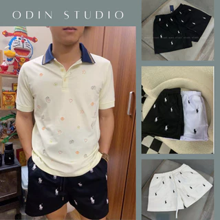 Quần short Pap Lau Rừn Nhiều Ngựa ,Quần Đùi Vải  Cao Cấp ,Hình Ngựa Vi Tính ,Có Dây Rút Và Có Túi 2 Bên - ODIN STUDIO
