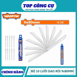 ĐỒ NGHỀ WADFOW Bộ 10 lưỡi dao rời 9x80mm WMK1K09