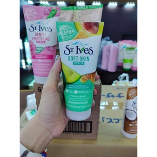 [ MẪU MỚI Sữa Rửa Mặt St. Ives Scurb Trà xanh I Cafe & Dừa I Hương Mơ I Bơ&Mật ong I Hoa hồng 170gram - CÔ THƯ MARKET
