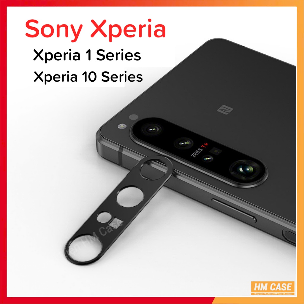 Khoét Lỗ Camera Lens Rings Kim Loại Sony Xperia 1 I II III IV V VI ...