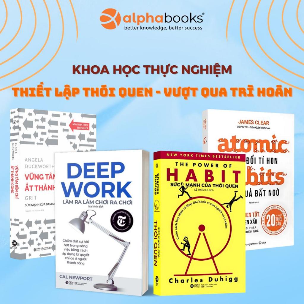 Bộ Sách Rèn Luyện Thói Quen & Phát triển bản thân: Deep Work + Sức Mạnh ...