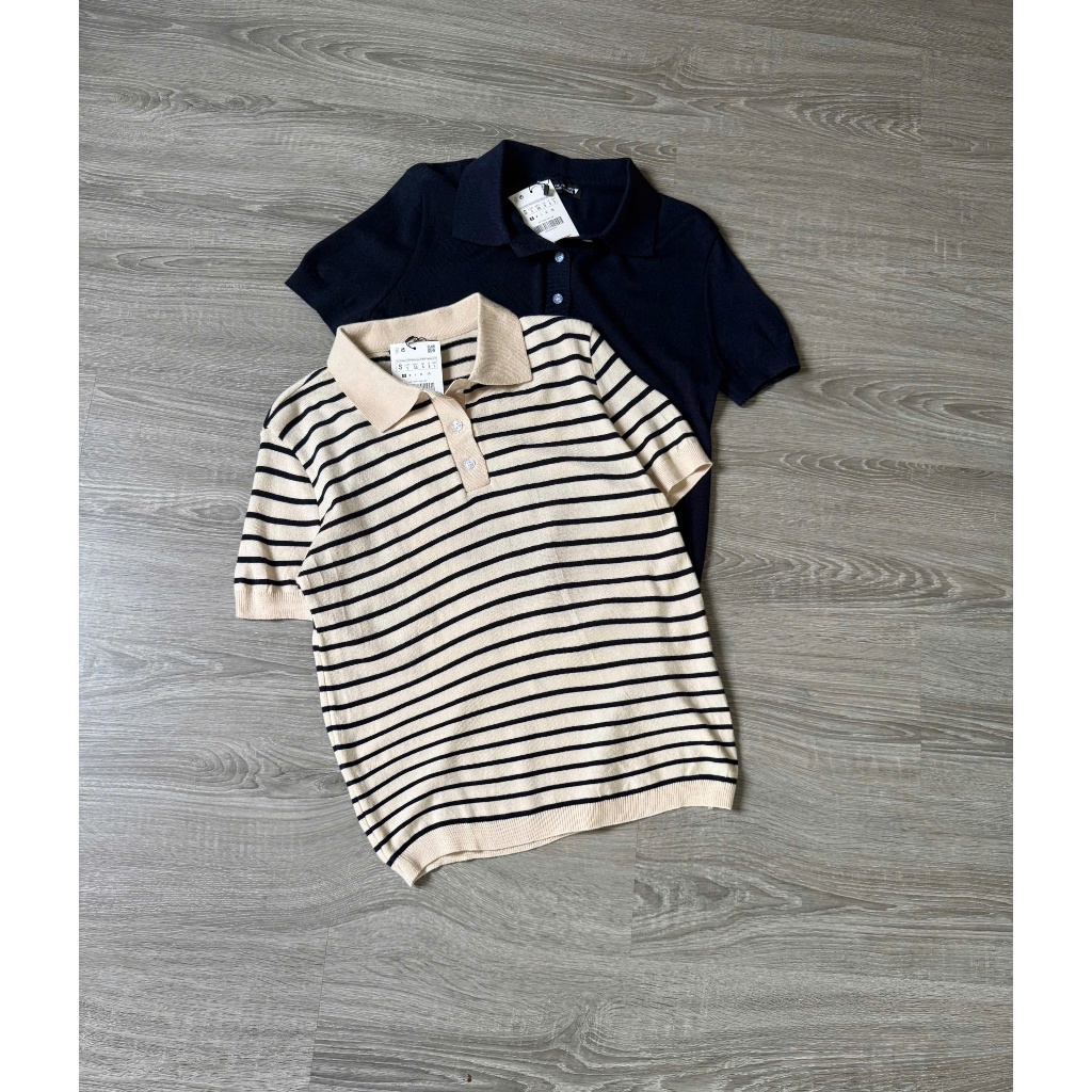 Áo len mềm polo Z/ R | Shopee Việt Nam