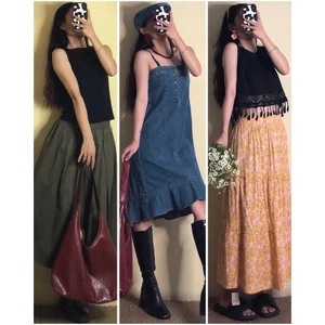 ] Đầm váy vintage dáng dài ins: april6_clothing
