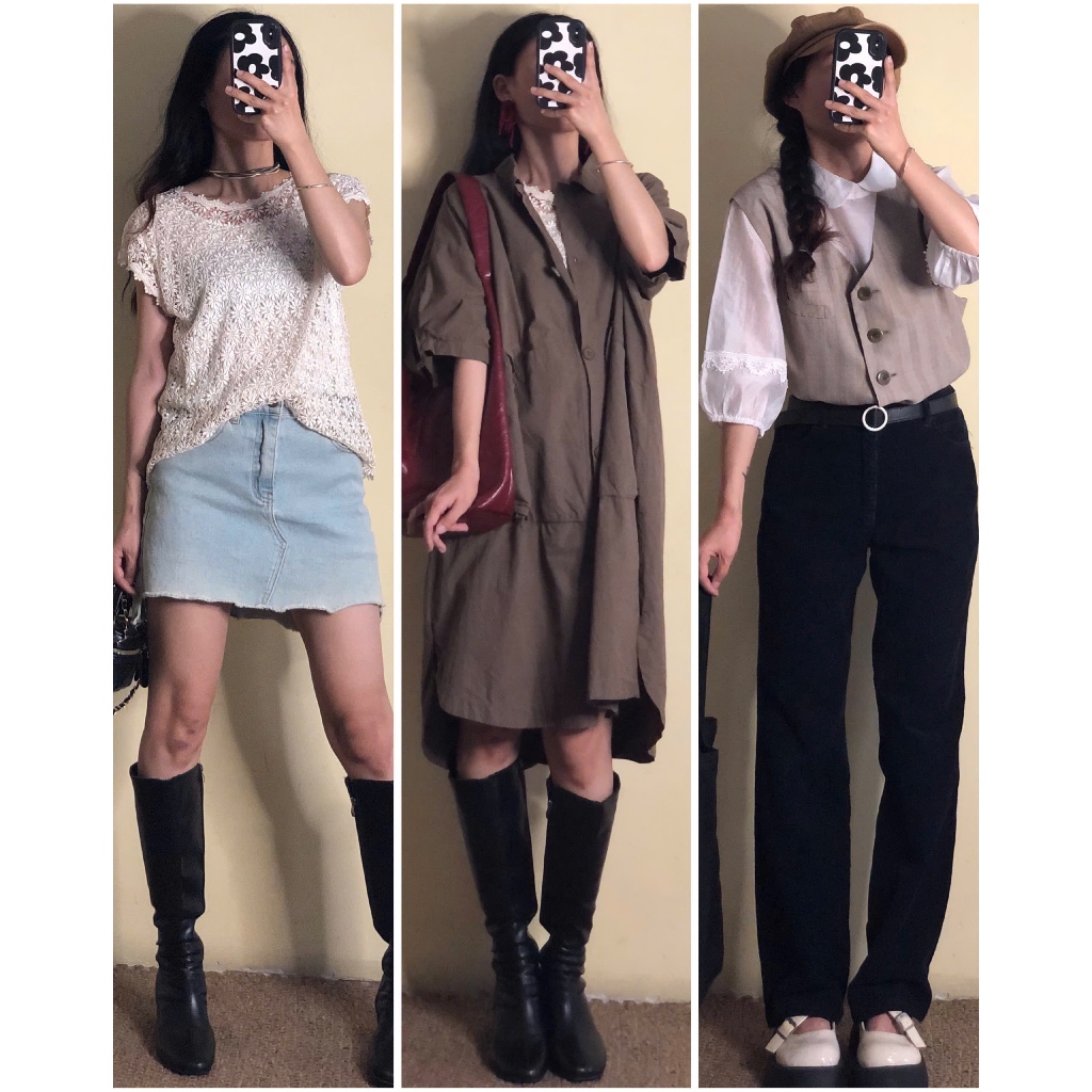 [April6 clothing/ Demo ảnh bìa]] Đầm váy vintage dáng dài ins: april6_clothing