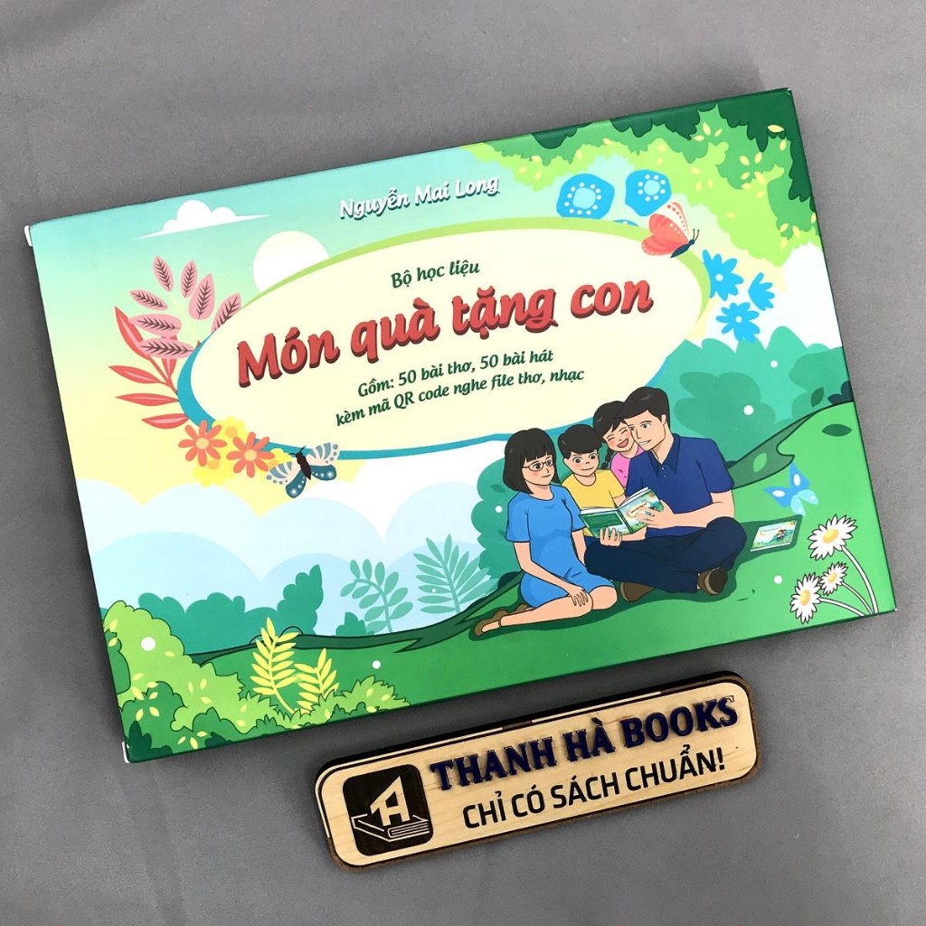 Ảnh Sách Bộ học liệu Món Quà Tặng Con - Nguyễn Mai Long (bìa cứng) 3
