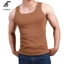 Áo tập gym nam, áo ba lỗ nam cổ tròn cotton gân ôm body, tôn dáng, thấm hút mồ hôi
