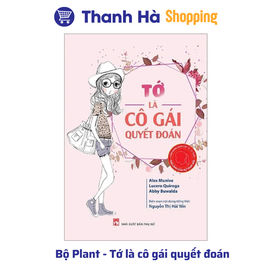 Ảnh Sách Plant 4 cuốn: nói không với bạo lực + cô gái quyết đoán + không bị bạo lưc + thoát hiểm an toàn 1