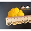 Hoa mai làm từ giấy Mỹ thuật, nhuỵ quilling, size 5cm, 4cm, 3.5cm và 2cm