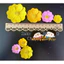 Hoa mai làm từ giấy Mỹ thuật, nhuỵ quilling, size 5cm, 4cm, 3.5cm và 2cm